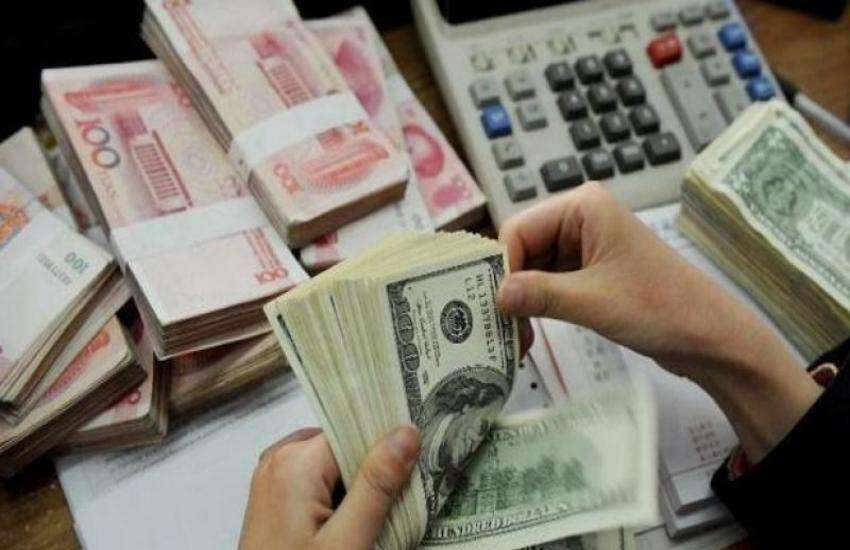 Loss to foreign exchange reserves, fall by $ 77.80 million 1