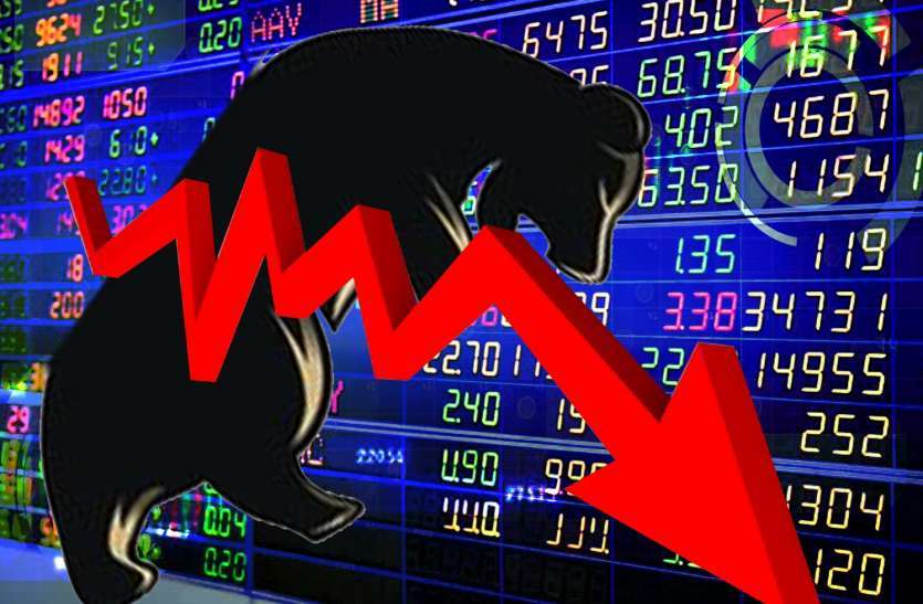 Market crash, investors lost Rs 5.60 lakh crore in four days 1