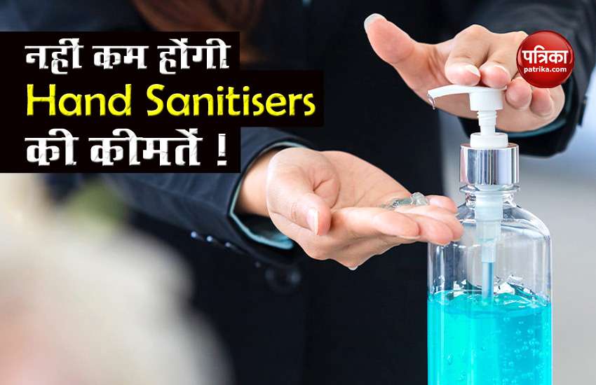 Hand Sanitisers will not be priced down, will have to pay 18 percent GST 1